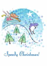 christmas speedy Christmas Card 25270 created by Beccy Blake