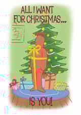 Christmas Present Christmas Card 23890 created by Daniel Allegra