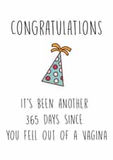 birthday funny Birthday Card 7560 created by JK