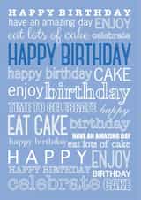 Birthday Celebrate Birthday Card 27154 created by Lara Burrows