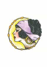 Friendship handdrawn Card 29890 created by Herbert and Wilks