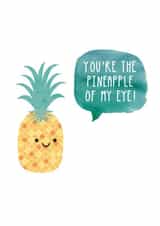 pineapple cute Valentines Day Card 26366 created by Wink Design - Michelle Roberts