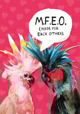 valentine love Valentines Day Card 29861 created by Little Birds Talk + Paper Hawk