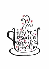 great friend Love & Friendship Card 4089 created by Cookie Design