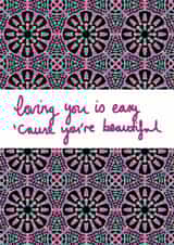 beautiful love Valentines Day Card 30023 created by Ella Royer