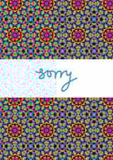 sorry apologise Sorry Card 30034 created by Ella Royer