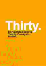 30 thirty Birthday Card 5660 created by Redrakoon