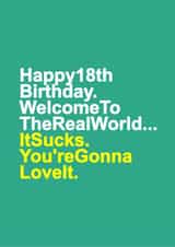 18 birthday Birthday Card 5665 created by Redrakoon