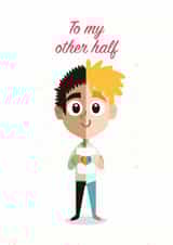 valentines lgbt Valentines Day Card 5043 created by Michelle Hird