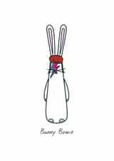 Bunny Bowie created by Hoppy Bunnies