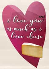 valentine love Valentines Day Card 28078 created by Open Space Collective