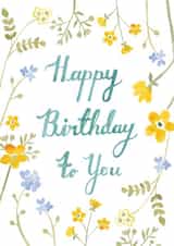 HAPPY birthday Birthday Card 6427 created by Louise Anglicas