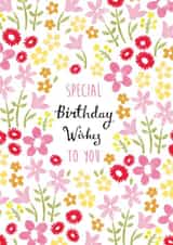 birthday wishes Birthday Card 6430 created by Louise Anglicas