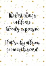 friendship expensive Birthday Card 7825 created by Hoard Pretty Things