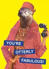 otterly fabulous Love & Friendship Card 7864 created by kissmekwik