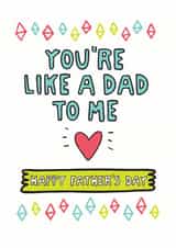 Like a Dad Father's Day Card created by Angela Chick