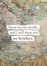 Funny Travel Anniversary Card - Valentines Card created by I am Nat