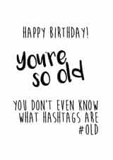 funny birthday Birthday Card 7999 created by Little Stars Prints