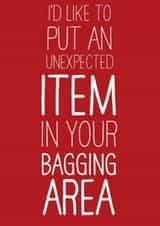 funny girlfriend Anniversary Card 30266 created by FISHER