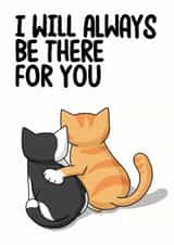 cat love Love & Friendship Card 7836 created by Doodlecats
