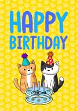 birthday cake Birthday Card 7838 created by Doodlecats