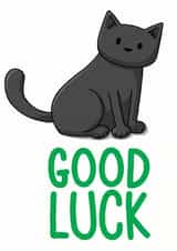 good lucky Good Luck Card 7840 created by Doodlecats