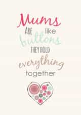 Mothers mum Mothers Day Card 27160 created by Ginger Ink Design