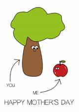 apple tree Mothers Day Card 27459 created by CushoPeas