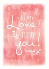 valentine love Valentines Day Card 23368 created by Catherine Flynn