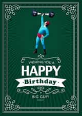 Male Men Birthday Card 8050 created by Meany-Bo-Beany
