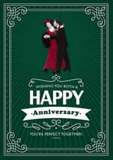 Anniversary Couple Anniversary Card 8051 created by Meany-Bo-Beany