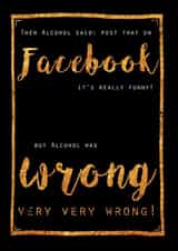 facebook alcohol Birthday Card 3129 created by JellynBean