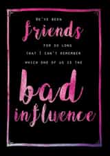 friends bad Love & Friendship Card 3130 created by JellynBean