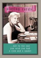 marriage married Anniversary Card 3145 created by JellynBean