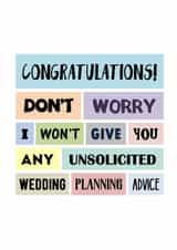 Funny Engagement Card - Congratulations You Are Engaged created by SixElevenCreations