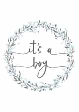 baby shower New Baby Card 6739 created by Paper & Wool