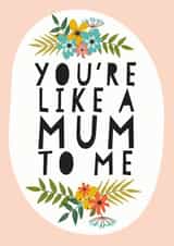 Step-Mother adoptive Mothers Day Card 5925 created by Mrs Best Paper Co.