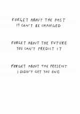 present happy Birthday Card 6534 created by Redback Cards