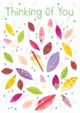 thinking of Sympathy Card 5727 created by Louise Wright