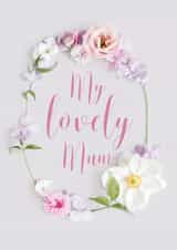 mum flowers Mothers Day Card 30772 created by Love Lila Photography