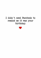 facebook funny Birthday Card 30722 created by Coral Ridley