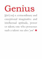 genuis well Graduation Card 8284 created by Bombus