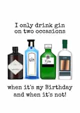 Gin G_&_T Birthday Card 2618 created by Doodle Dot Design Co