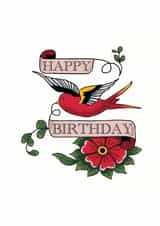 tattoo birthday Birthday Card 8474 created by Sailor Made