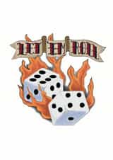 lucky dice Card 30915 created by Sailor Made