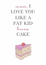 mum fat kid Mothers Day Card 29907 created by House of Hope