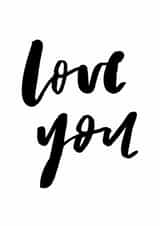 love you Love & Friendship Card 26882 created by Bee Davies