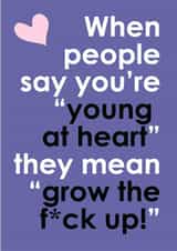 funny humour Love & Friendship Card 25599 created by Sarah Watts @2littleboys