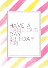 birthday girl Birthday Card 2813 created by Always Sparkle