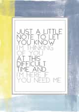 thinking of Thinking of you Card 2819 created by Always Sparkle